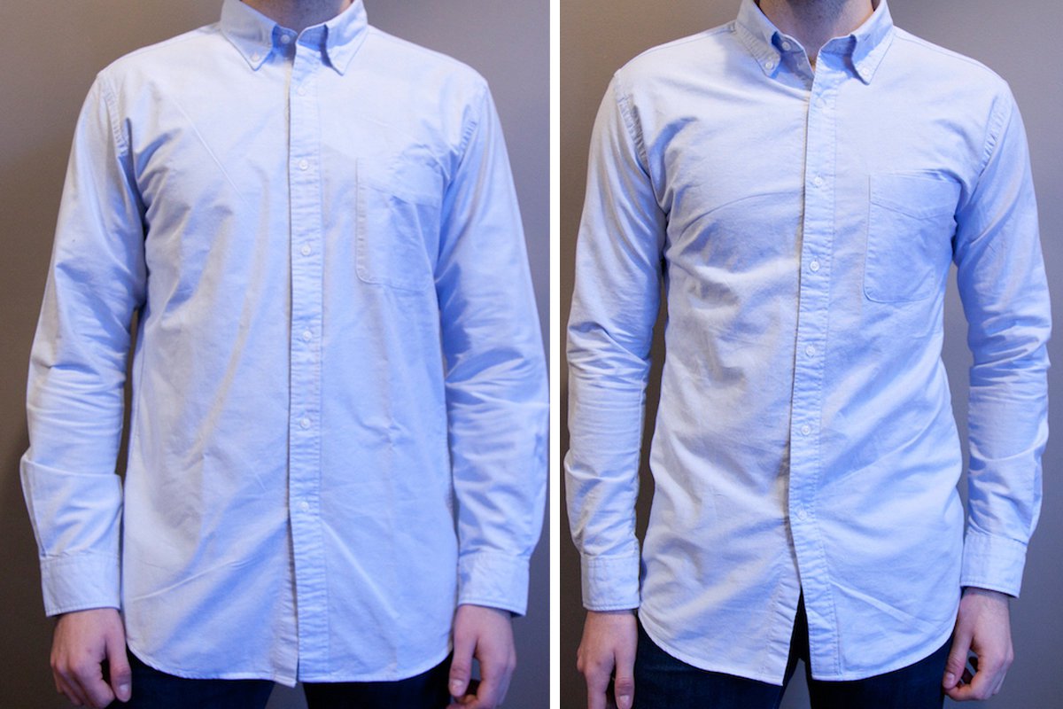 Shirt alterations